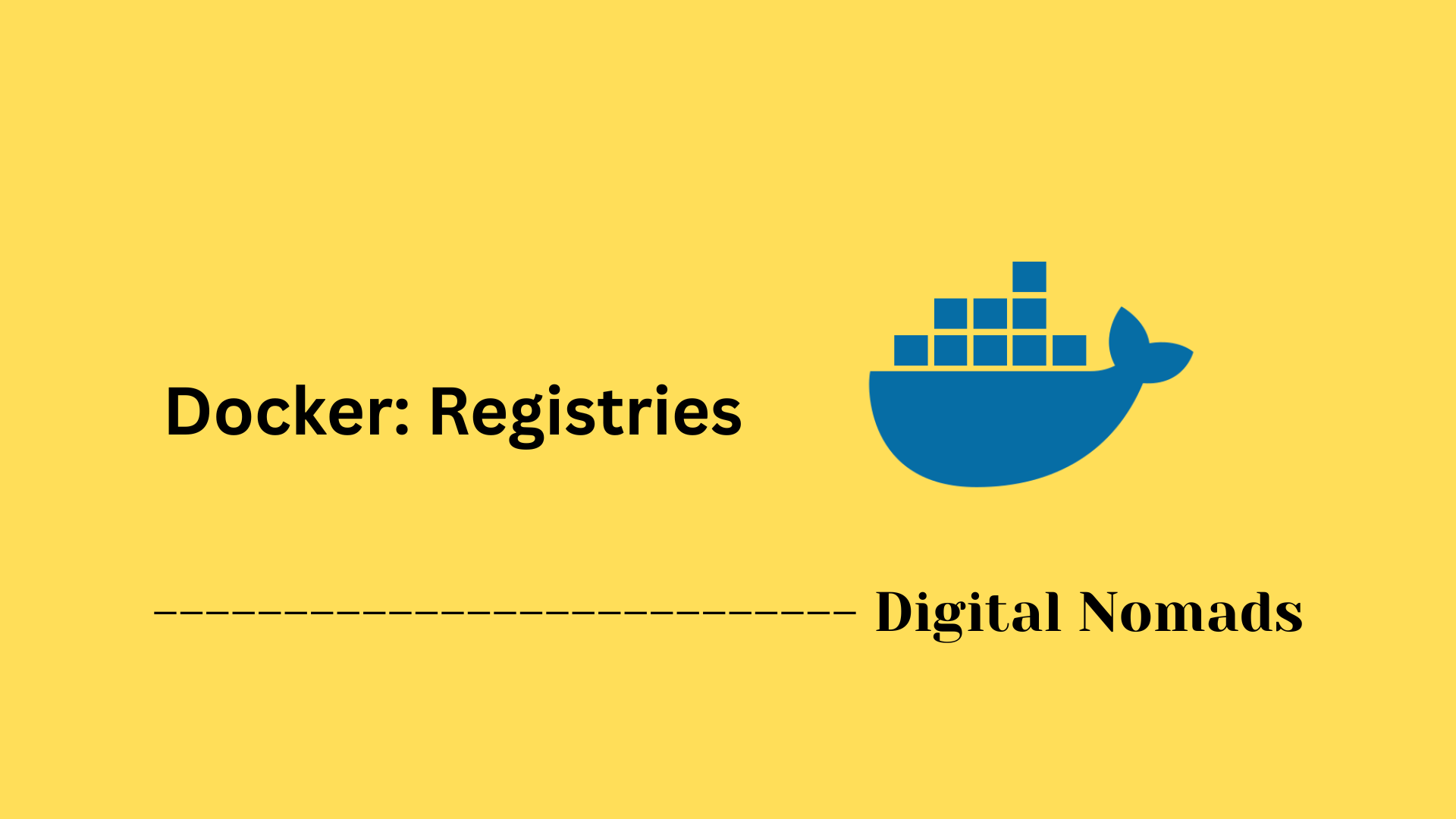 Docker: Registries