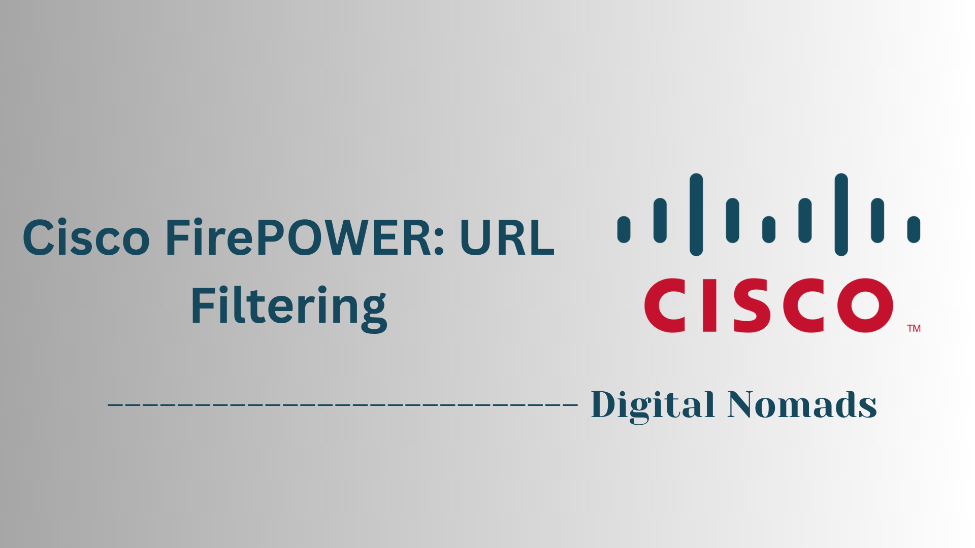 Cisco FirePOWER: URL Filtering
