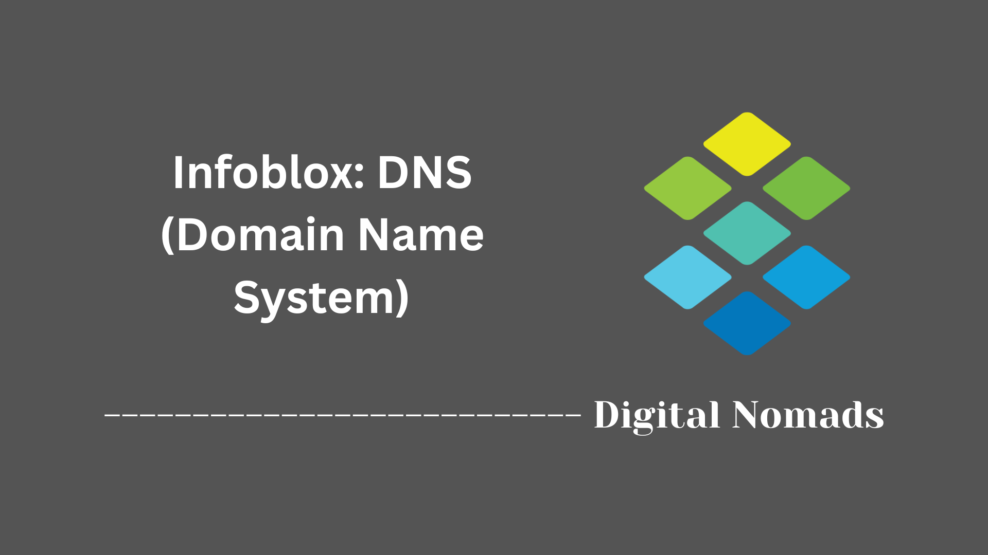 Infoblox: DNS (Domain Name System)