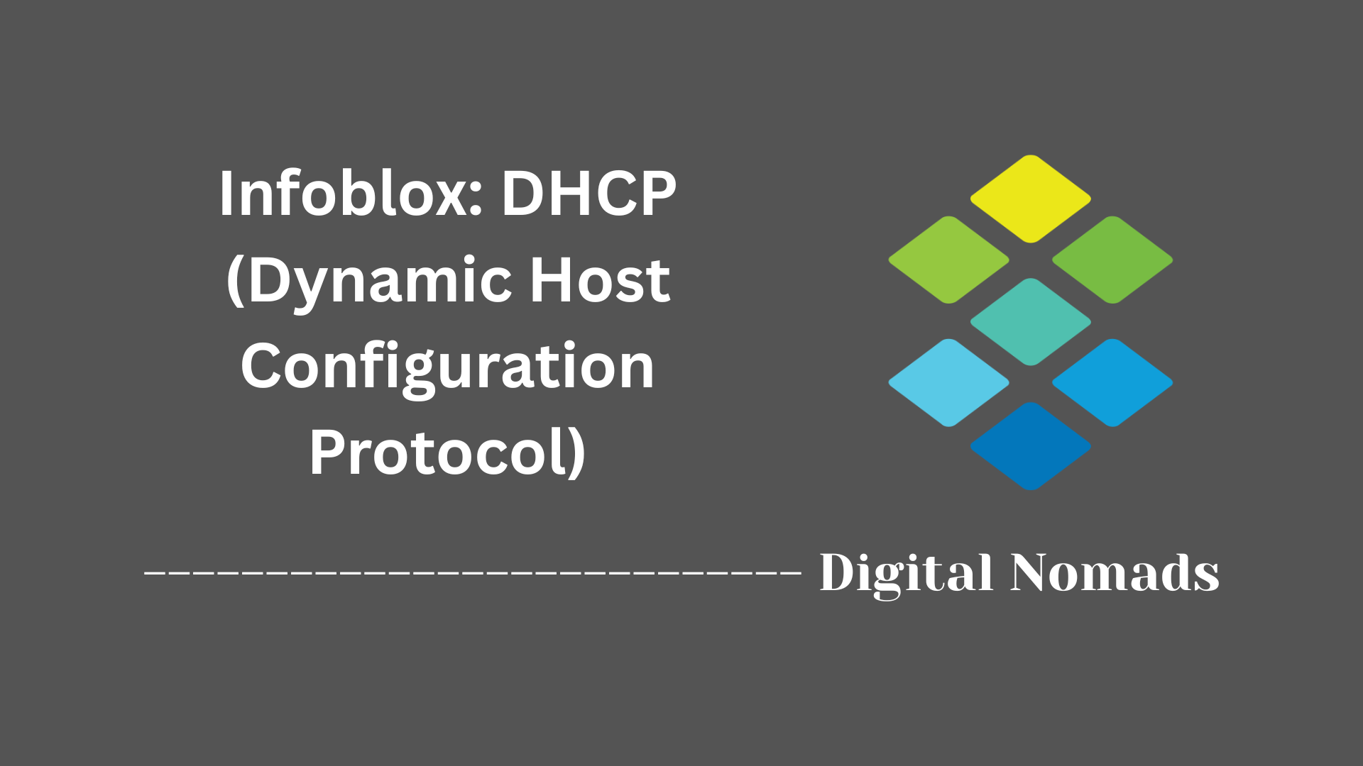 Infoblox: DHCP (Dynamic Host Configuration Protocol)
