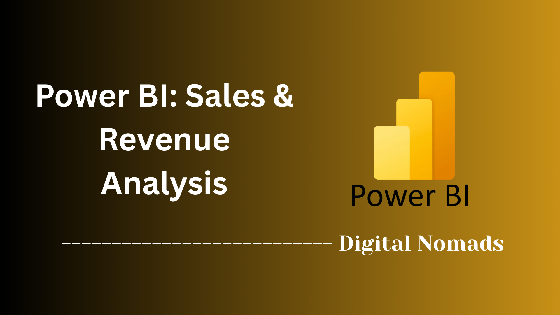 Power BI: Sales & Revenue Analysis
